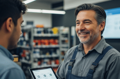 De la venta manual a la venta inteligente: cómo la automatización está redefiniendo el rol del vendedor de repuestos