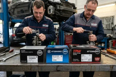 Guía de Repuestos: OEM vs. Certificados vs. Alternativos | ¿Cuál elegir?