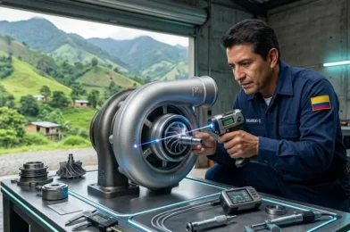 Reparación de turbos diésel en Colombia y la región andina