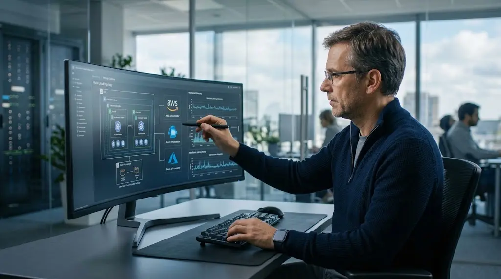 Servicios de implementación en la nube y migración de arquitectura digital para empresas.